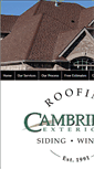 Mobile Screenshot of cambridge-exteriors.com